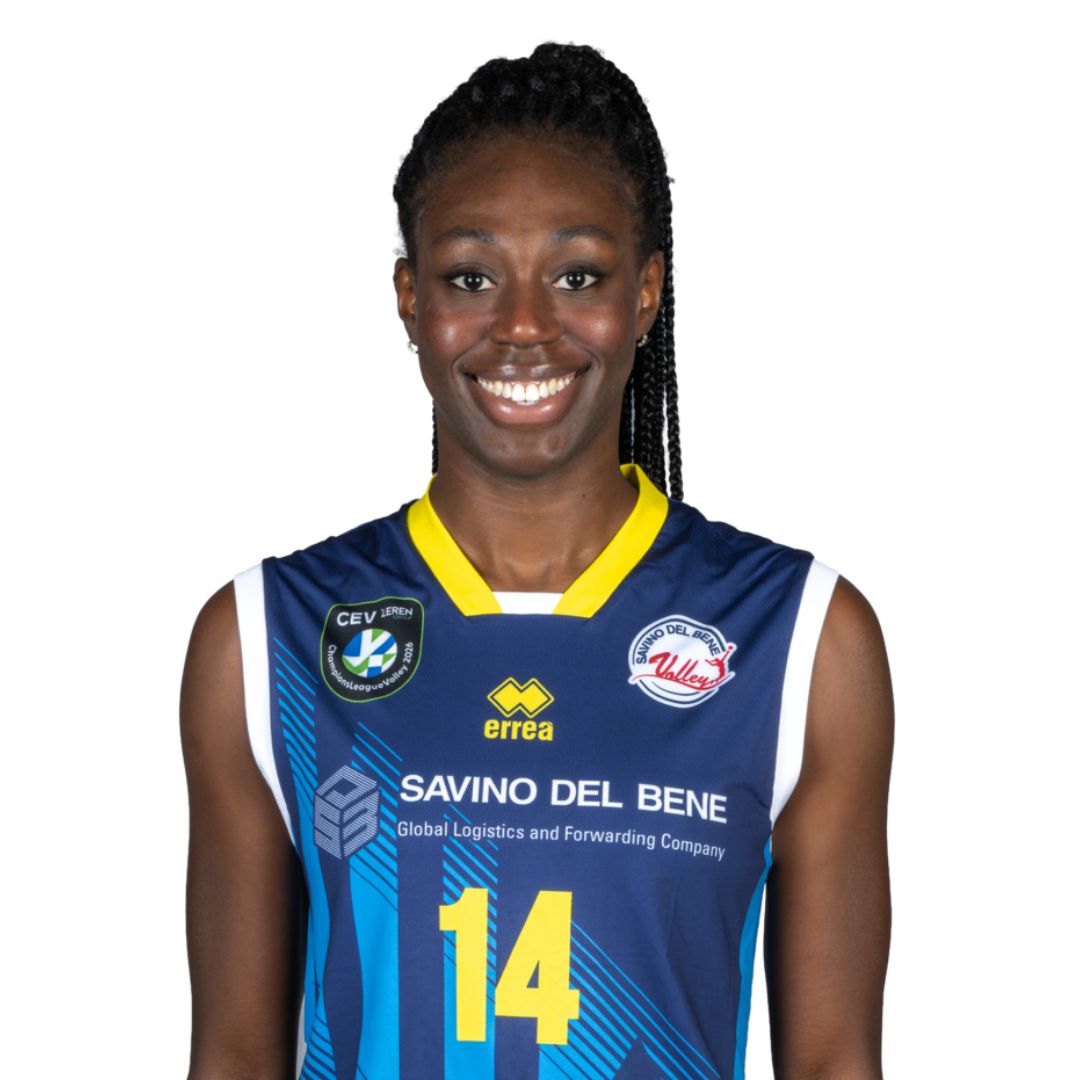 Champions maglia gara Nwakalor #14